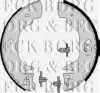 BORG & BECK BBS6194 Brake Shoe Set